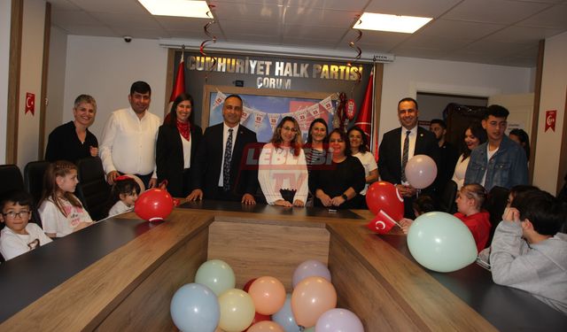 CHP’den Çocuklara Özel 23 Nisan Programı