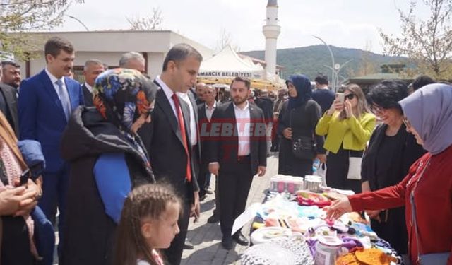 Kaymakam Duman, SMA hastası Ege Bostancı İçin Açılan Kermes Gezdi
