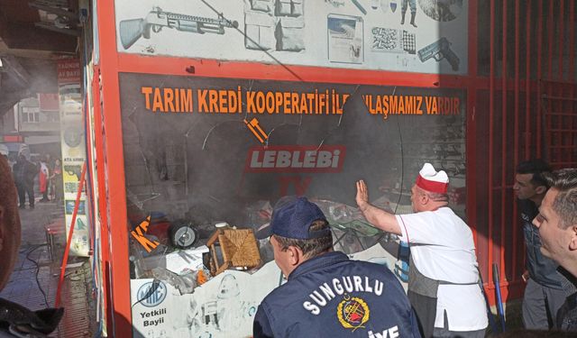 Av Bayiinde Korkutan Yangın: Esnaflar Facianın Önüne Geçti