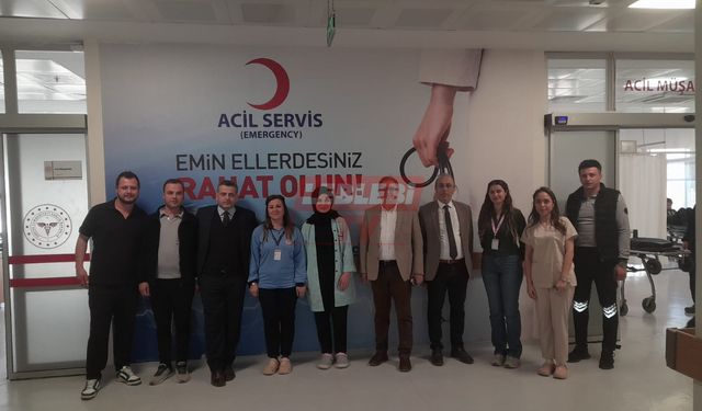 İl Sağlık Müdürü Prof. Dr. Sinan Zehir’den Bayat Devlet Hastanesi’ne Ziyaret