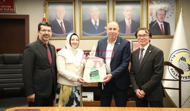 Yeşilay’dan Başkan Şerif Arslan’a Ziyaret