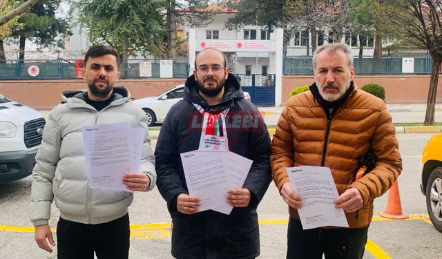 Askerlik Şubesi’ne Gazze’ye Gitmek İçin Dilekçe Verdiler