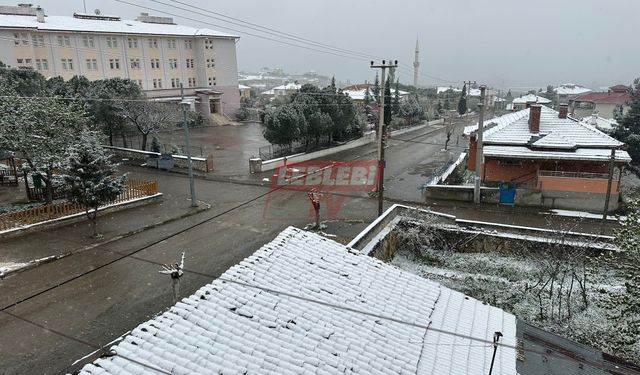 Kargı'da kar yağışı etkili oldu
