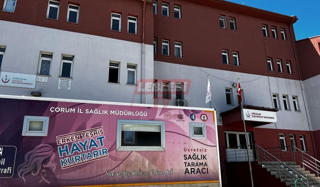 KETEM Mobil Aracı Oğuzlar'da Kanser Taraması Yaptı