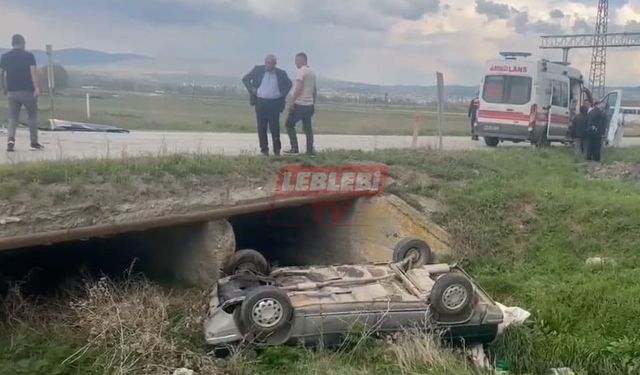 İki Otomobilin Çarpıştığı Kazada 4 Kişi Yaralandı