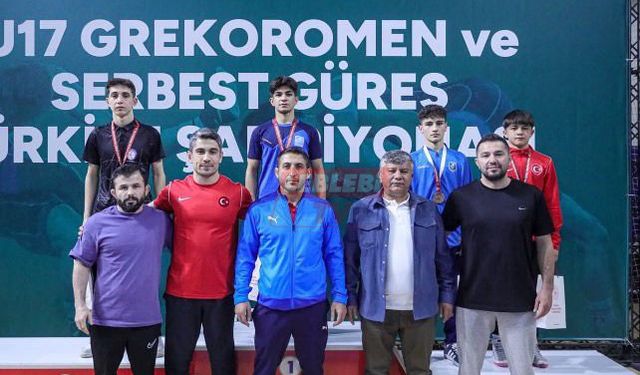 Çorumlu Güreşçi Türkiye 3. Oldu