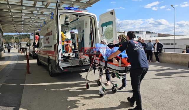 Bariyere Çarpan Motosiklet Sürücüsü Ağır Yaralandı