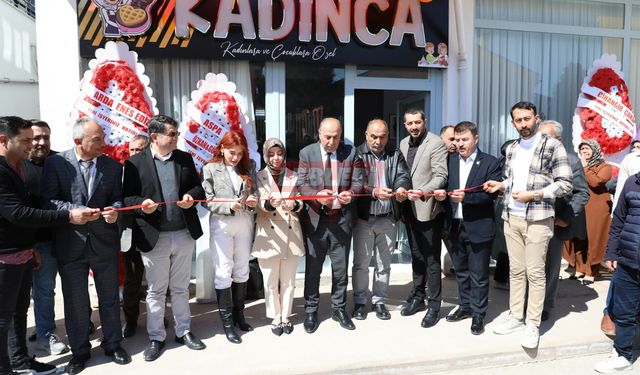 Alaca’da Anne Ve Çocuklarına Özel Kafe Açıldı