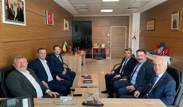 Başkan Gelgör’den, Zeki Gül’e Teşekkür Ziyareti
