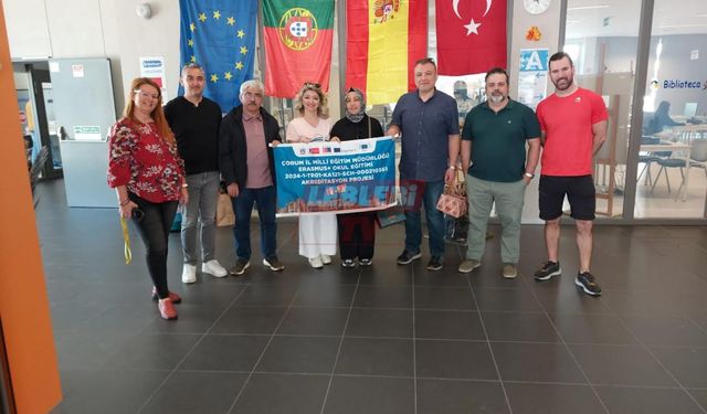 Çorum’dan Avrupa’ya Erasmus İle Eğitim Köprüsü