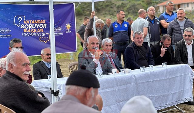 Başkan İsmail Çizikci Sakarya Mahallesi Sakinleriyle Buluştu