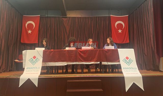 Atatürk Anadolu Lisesi’nde Saik Faik Paneli Yapıldı