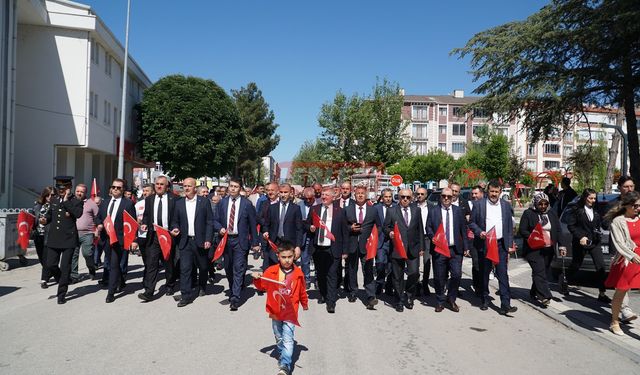 Osmancık’ta 19 Mayıs Coşkusu Kortej Yürüyüşü İle Başladı