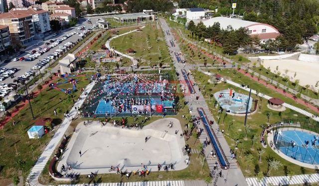 100. Yıl Millet Bahçesi Açıldı