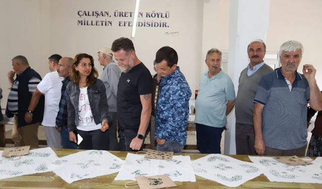 "Yazmanın İzinde" Taş Baskı Sergisi Açıldı