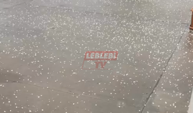 Osmancık’ta Dolu Yağışı Etkili Oldu