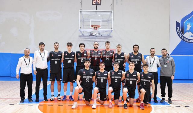 Çorum Belediyesi Spor Kulübü Erkek Basketbol Takımı Son 12’de