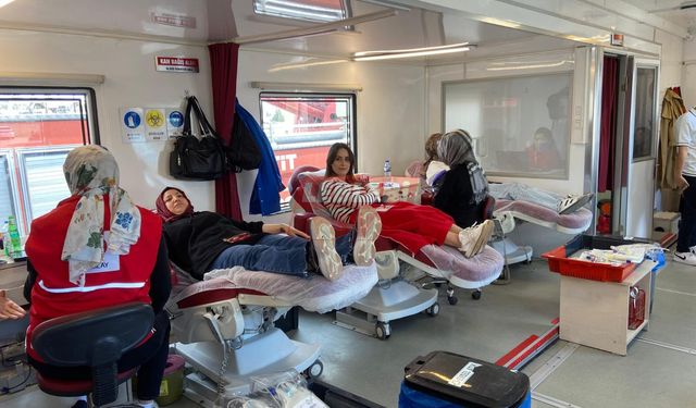 Alaca Yurdu’ndan Kan Bağışına Destek