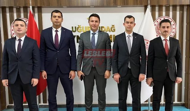 Kaymakamlardan Hoş Geldin Ziyareti