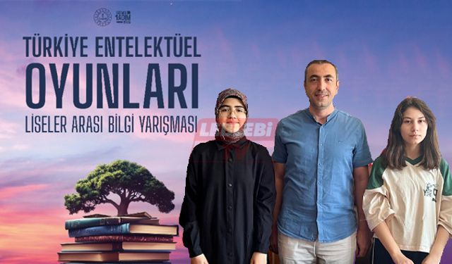 Ömer Derindere Fen Lisesinden Türkiye Entelektüel Oyunları'nda Büyük Başarı