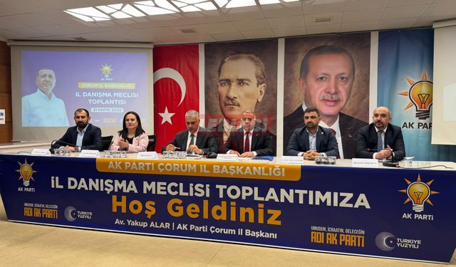 AK Parti İl Danışma Toplantısı Yoğun İlgi Gördü