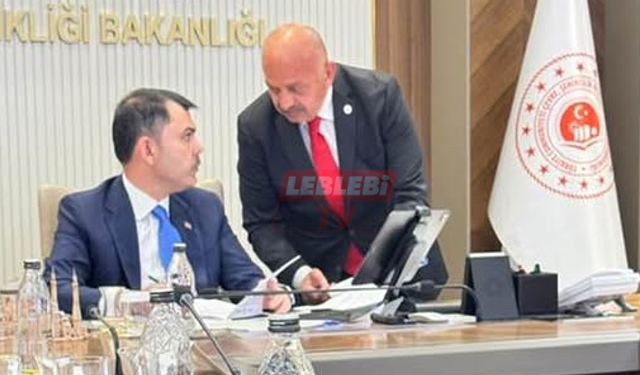 Bakan Kurum’dan Başkan İsbir’e Ortaköy’e Destek Sözü