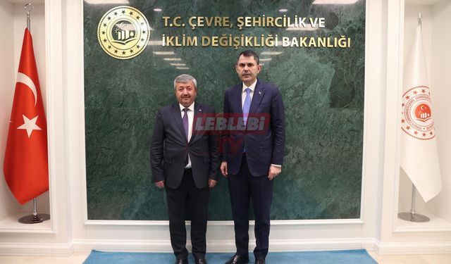 Bakan Kurum’u Ziyaret Eden Başkan Toydemir’den Laçin’e Yatırım Müjdesi