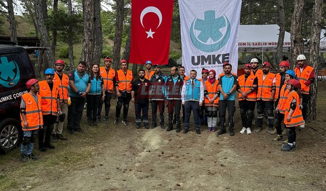 Çorum’da UMKE Gönüllüsü Sayısı 163’e Ulaştı
