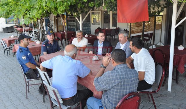 Laçin Kaymakamı Konak ve Başkan Toydemir Esnafı Ziyaret Etti