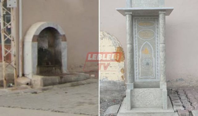Bayat Sokak Çeşmelerine Osmanlı Çizgisi