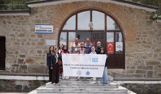 Tokatlı Gençler Osmancık’taki Tarihi Mirasla Buluştu