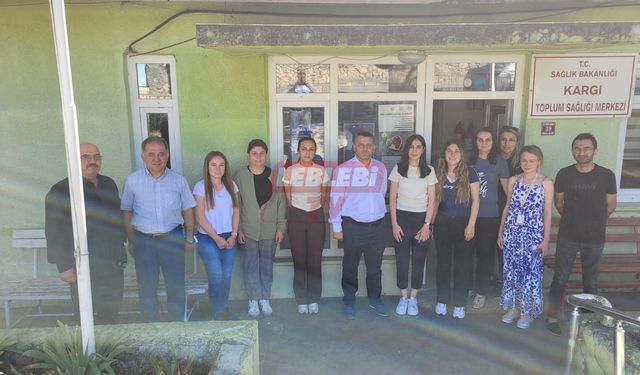 İl Sağlık Müdürü Prof. Dr. Sinan ZehirKargı’daki Sağlık Tesislerini Ziyaret Etti