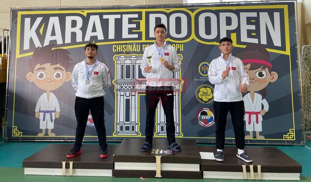 Uluslararası Karate Şampiyonasından Çorum’a 1 Altın Bir de Gümüş Madalya