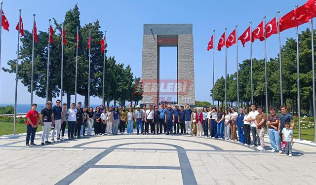 Alaca Gençlik Merkezi Üyeleri Çanakkale’yi Gezdi