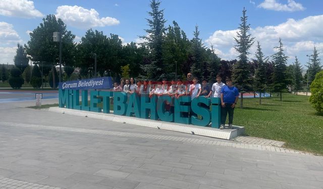 Laçinli Öğrenciler Çorum’u Gezdi