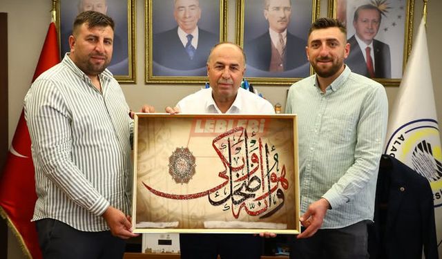 Başkan Arslan’a MHP İlçe Yönetiminden Ziyaret