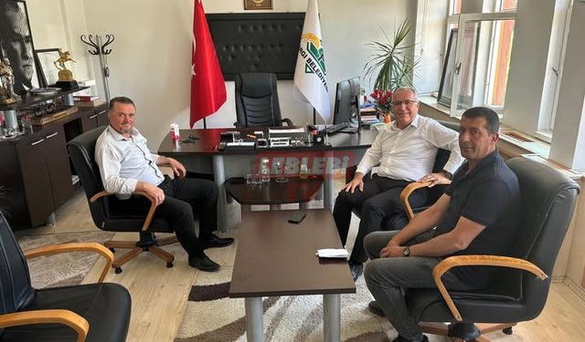 Başkan Şen’den Belediye Başkanı Dereli’ye Ziyaret