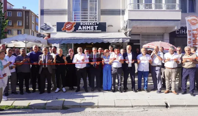 Osmancık’ta Börekçi Ahmet Dualarla Hizmete Açıldı