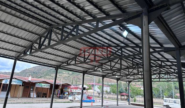 Bayat Pazar Yeri Işıklandırıldı