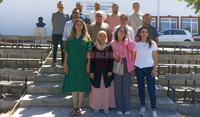 Osmancık Milli Eğitim Müdürü Makineci, Akören ve Yaylabaşı’ndaki Okullanı Ziyaret Etti