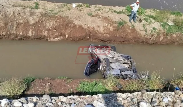 Osmancık’ta Otomobil Sulama Kanalına Uçtu: Biri Bebek 3 Yaralı