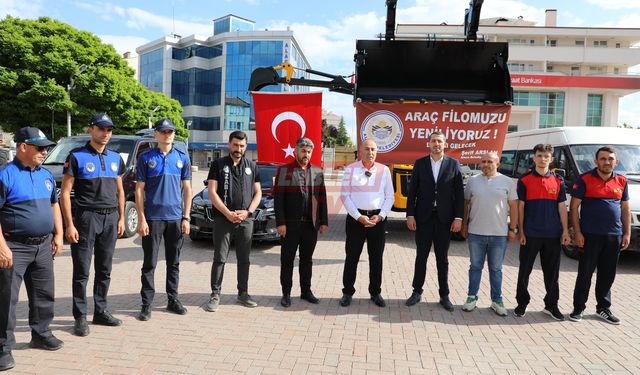 Alaca Belediyesi Araç Filosunu Güçlendiriyor