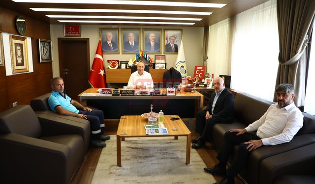 Çorumgaz’dan Başkan Arslan’a Ziyaret