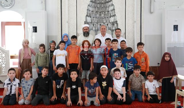 Alaca Şıhlar Camii'nde Kur’an Kursu Ziyareti