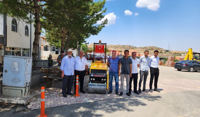 Boğazkale Belediyesi’ne 1 Tonluk Silindir