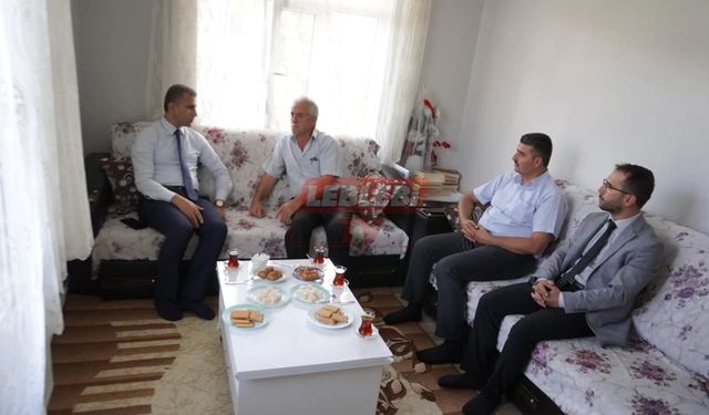 Osmancık Kaymakamı Duman’dan Fatih Şimşek’in Ailesine Taziye Ziyareti