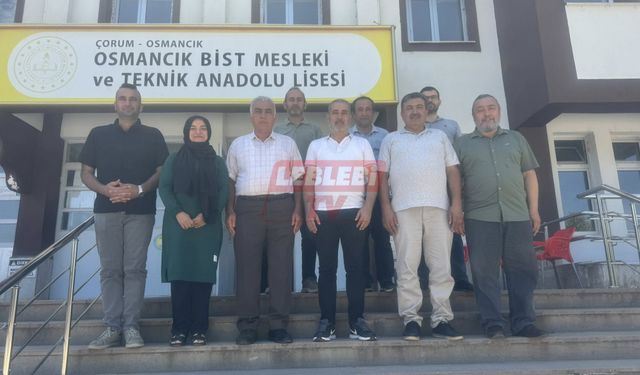 Yeni Atanan Okul Müdürlerine Hayırlı Olsun Ziyareti