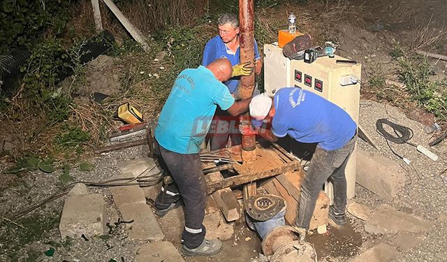 Osmancık’ta Bozulan Kuyu Motoru Yenisiyle Değiştirildi