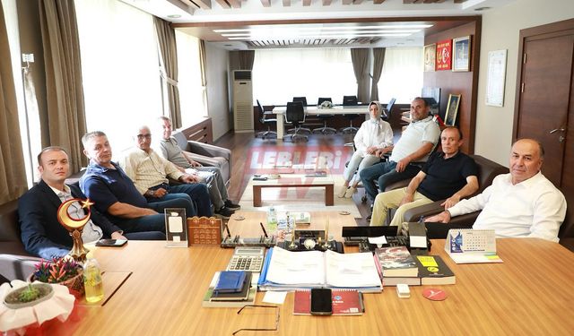 Alaca Kaymakamı Dinçer, Başkan Arslan’ı Ziyaret Etti