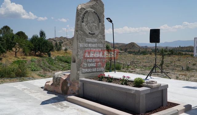 Osmancık’ta Baltacı Mehmet Paşa Anısına Anıt Mezar Yapıldı